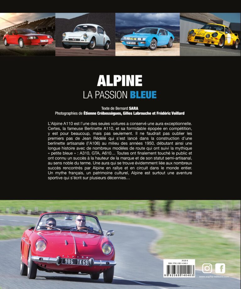 Alpine, la passion bleue