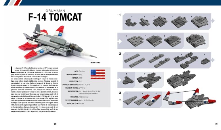 Construire ses avions en Lego