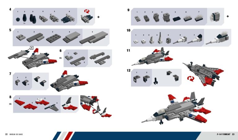 Construire ses avions en Lego