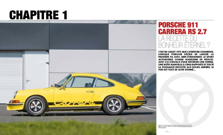 Porsche RS, la compétition en filigrane