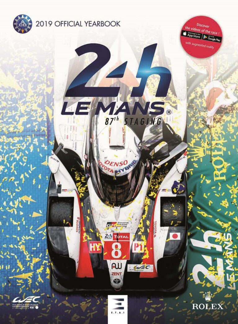 24 Le MANS Hours 2019, le livre officiel (expédition le 06/11/2019)