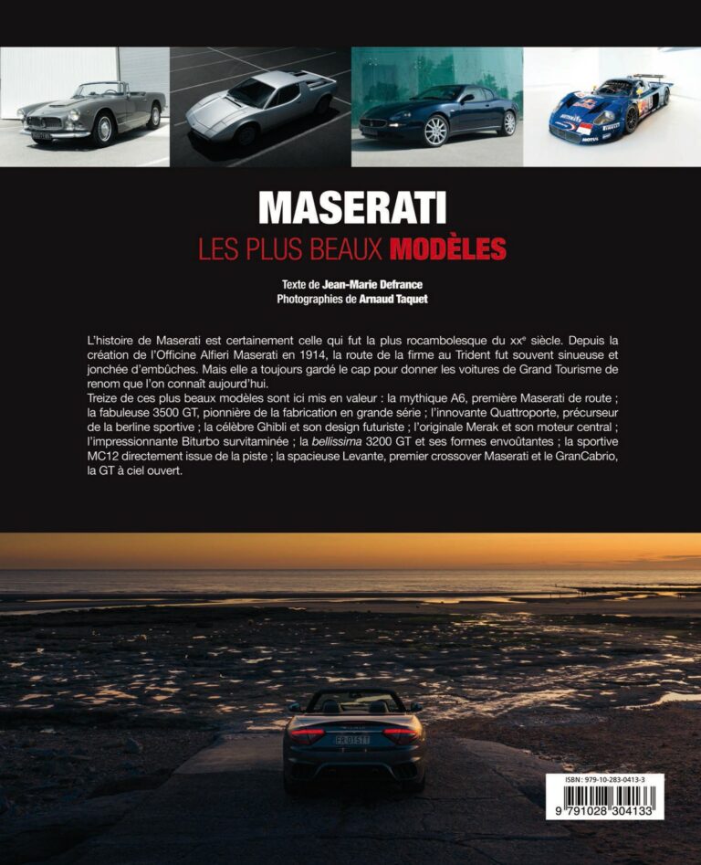 MASERATI, les plus beaux modèles