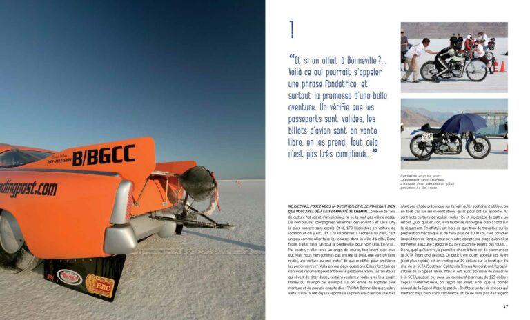 Speed Week BONNEVILLE (expédition le 04/11/2020)