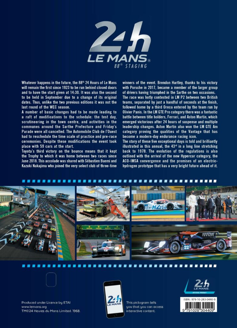 24 Hours of Le Mans, 2020 official year book