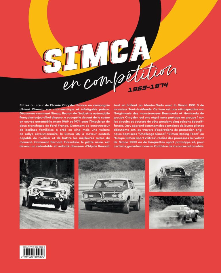 SIMCA en compétition (1969-1974)