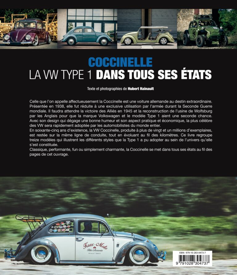 COCCINELLE, La Volkswagen Type 1 dans tous ses états