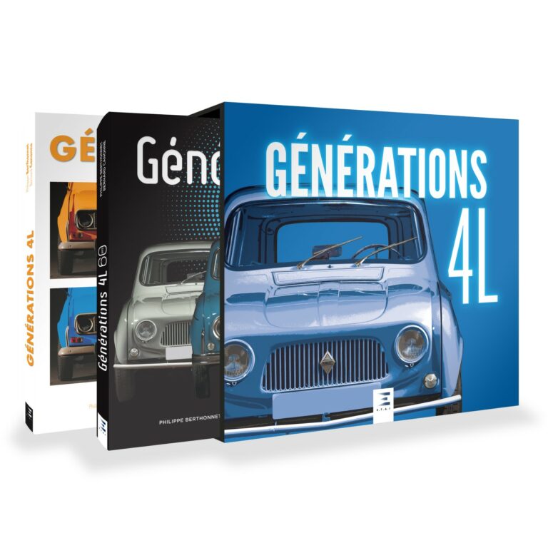 Générations 4L T1+T2 Coffret