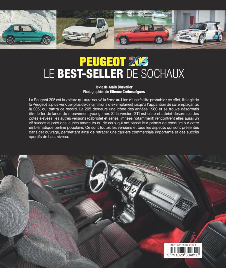 PEUGEOT 205, le best-seller de Sochaux