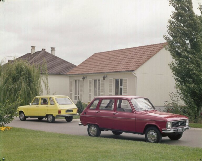 La RENAULT 6 de mon père