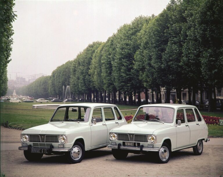 La RENAULT 6 de mon père