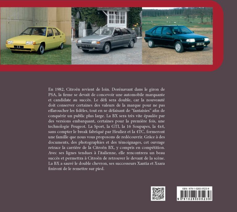 La Citroën BX de mon père (expédition le 08/06/2022)