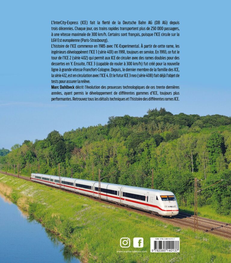 ICE, le train à grande vitesse allemand