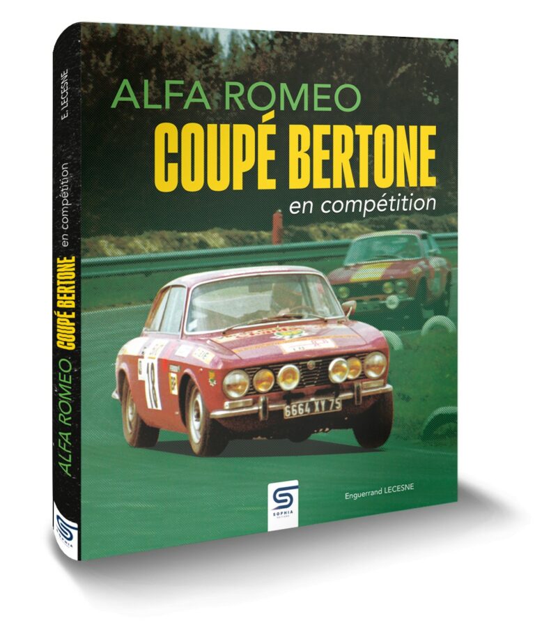 Alfa Romeo coupé Bertone en compétition