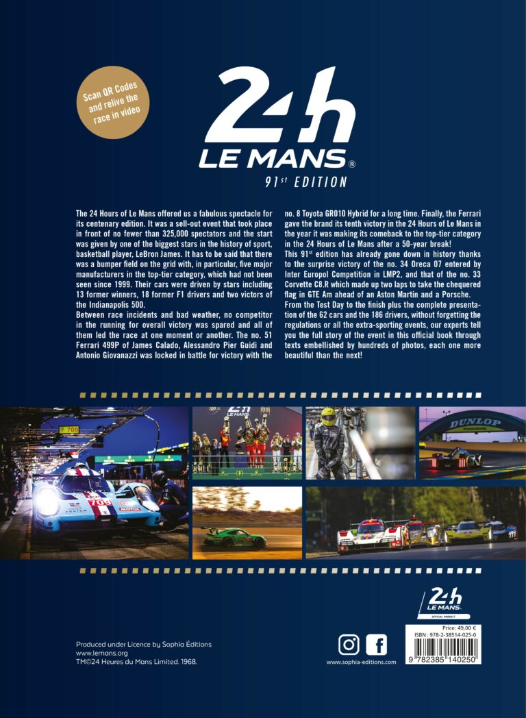 24 Hours of Le Mans, 2023 official year book