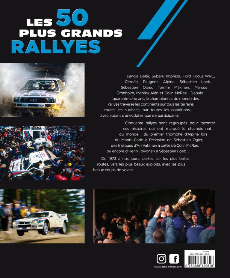 Les 50 plus grands Rallyes